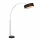 Ronnie Floor Lamp Black Shade
