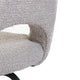 Nova - Dining Chair With 'A' Black Metal Leg In 7475/4 Mink Boucle