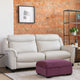 Power Recliner Large 2 Seat Sofa With USB Port - Single Motors In Leather