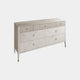 Dynasty - 7 Drawer Wide Chest In Stone Finish
