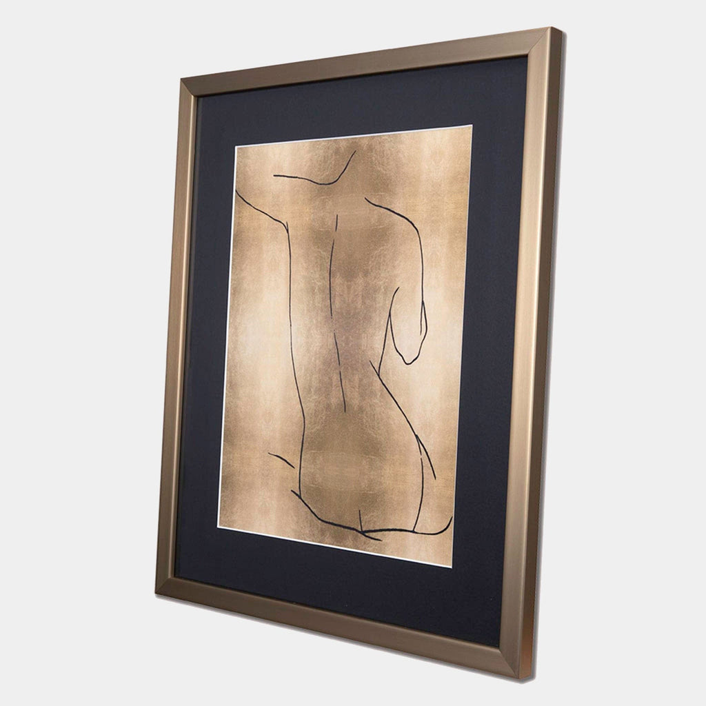 Female Figure V Framed Wall Art Print