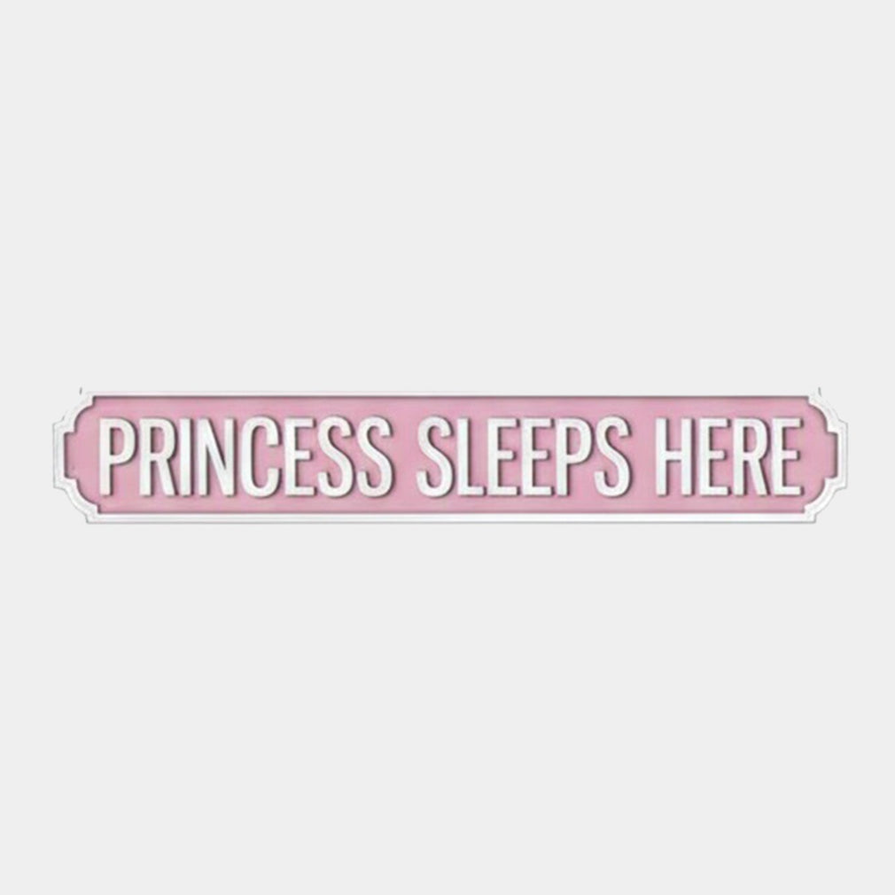 Wall Plaque - Princess Sleeps Here