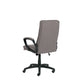 Desk Chair In Basel Light Grey/Brown Fabric (Assembly Required)