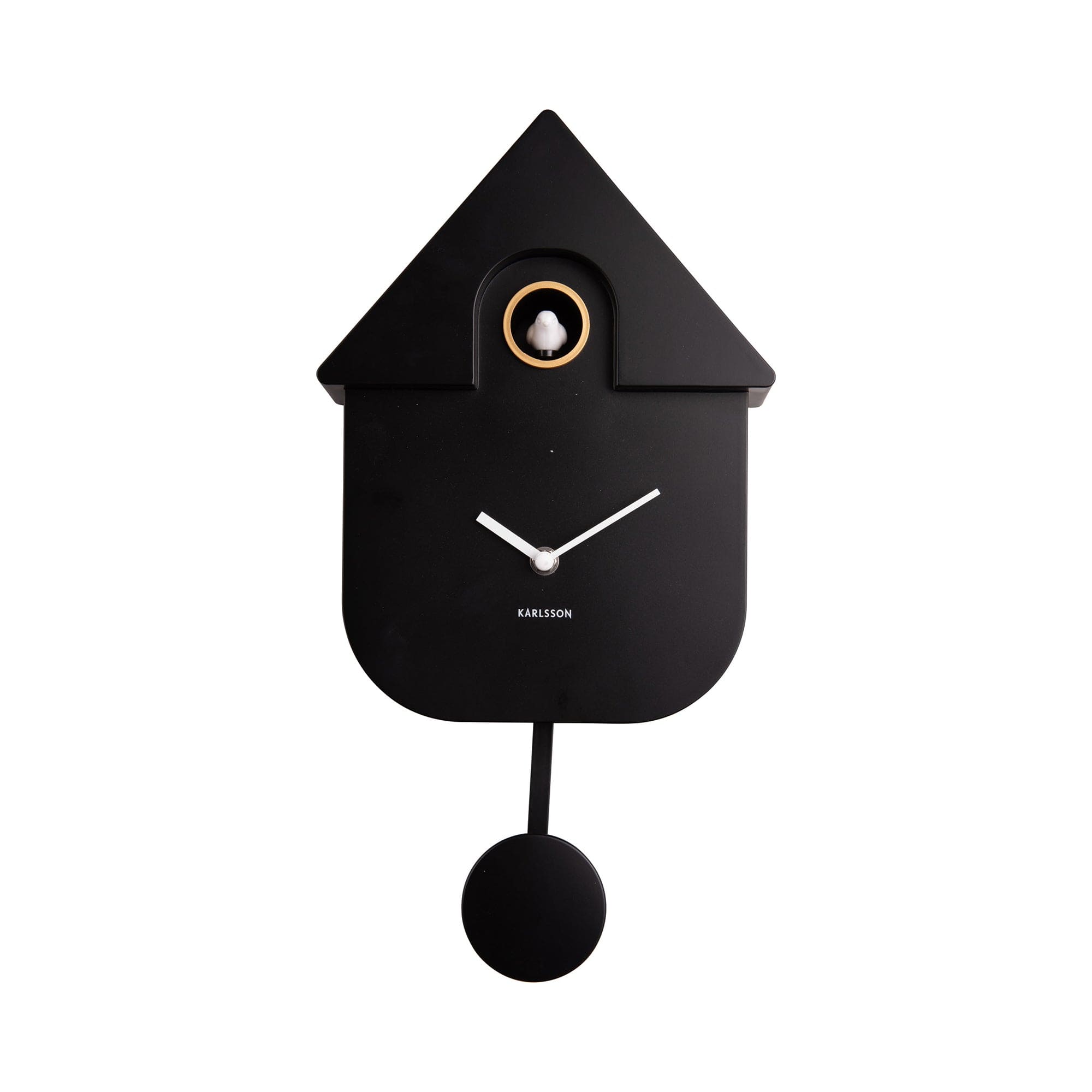 Modern Cuckoo - Wall Clock Black | Lowest Price