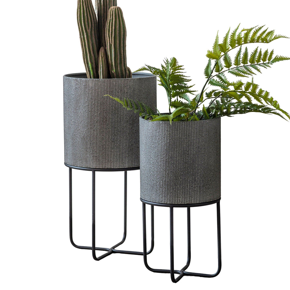 Eda Metal Planter - Set of 2