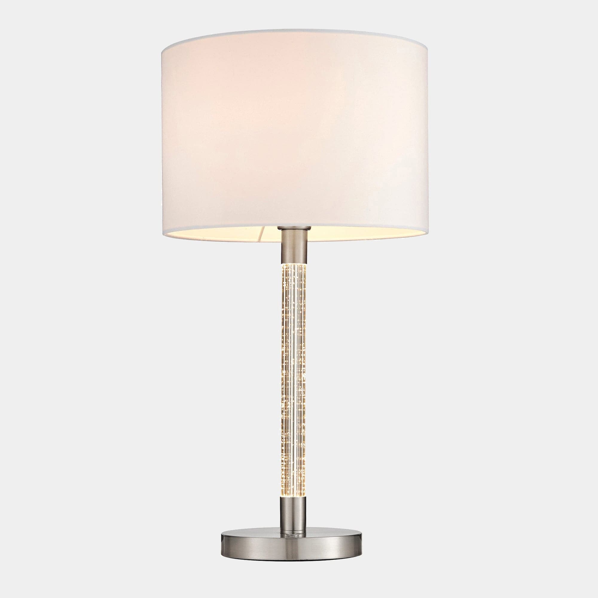 Andrea Table Lamp Silver  (W1)
