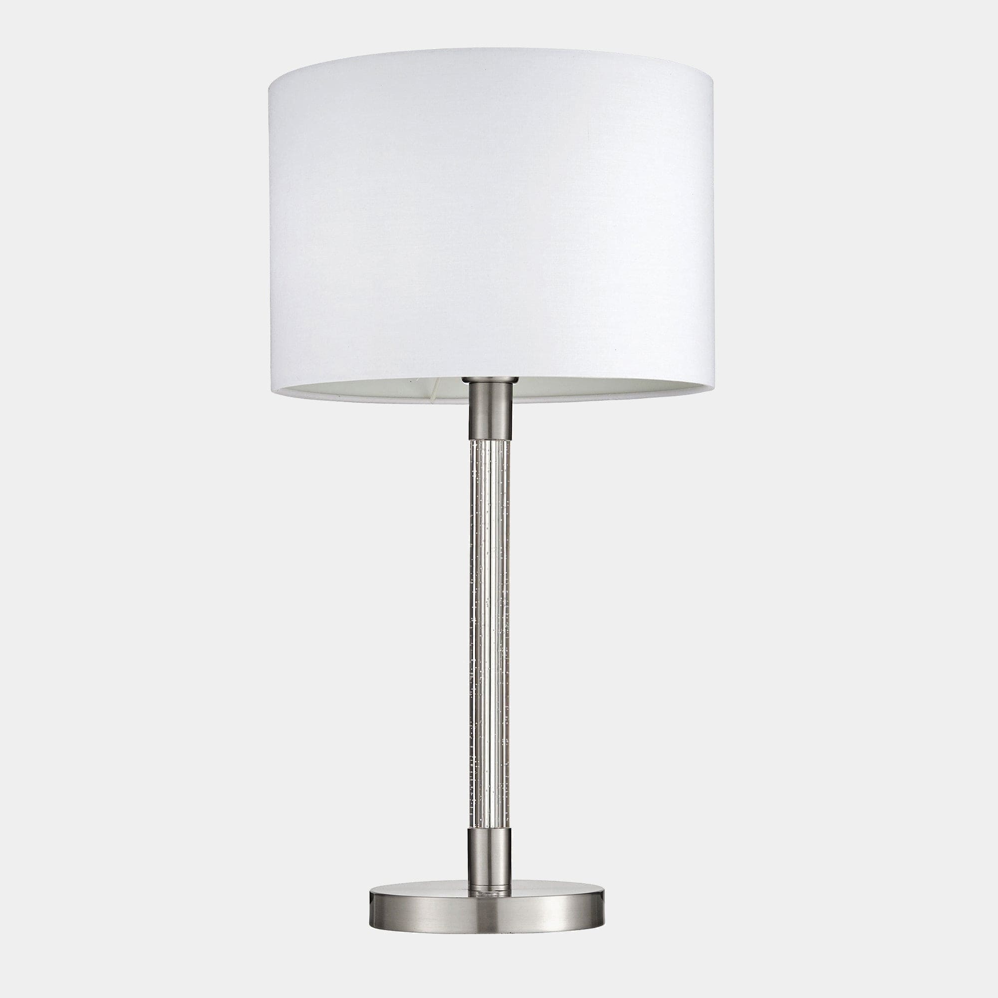Andrea Table Lamp Silver  (W1)