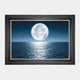 Blue Moon - Framed Wall Art Print