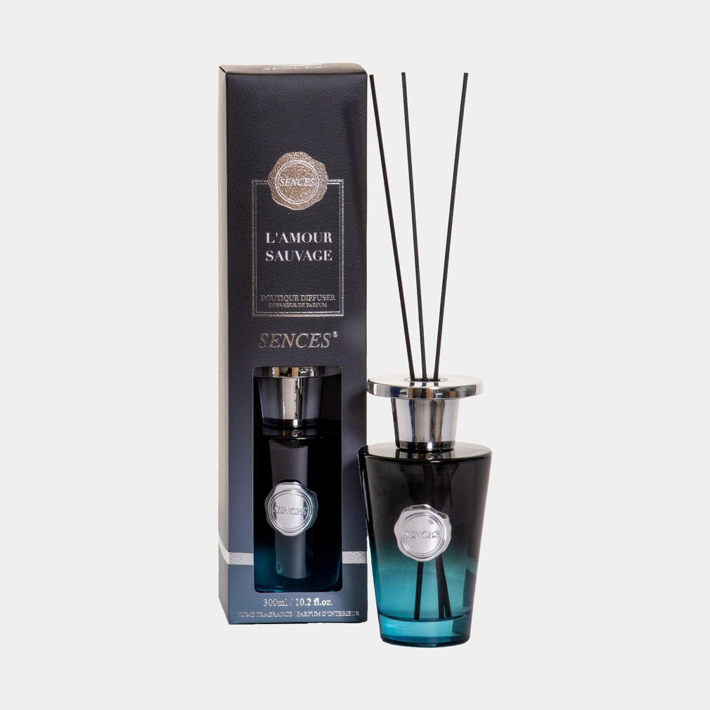 Sences - L'amour Sauvage Reed Diffuser & Room Spray, Set Of 2