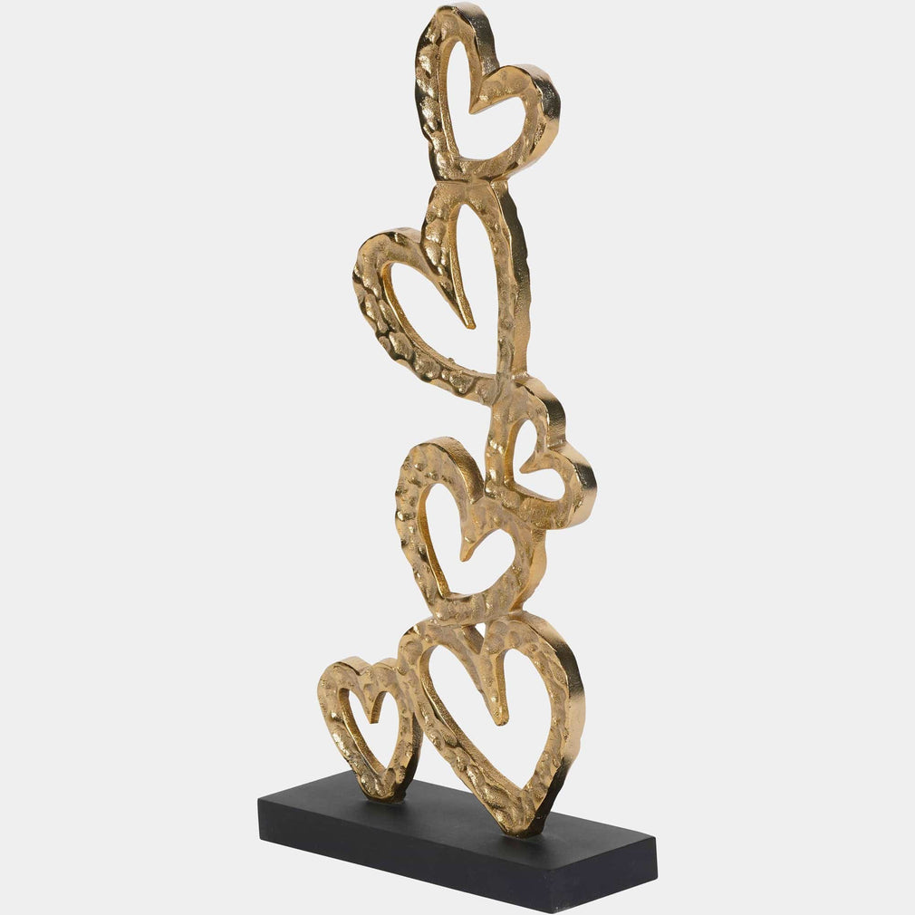 Multi Hearts Sculpture