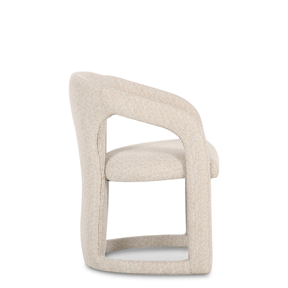 Stratus - Accent Chair In Fabric Forza 929 Natural
