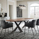 Chair In Soft Leather & GFM18 Bronze Frame