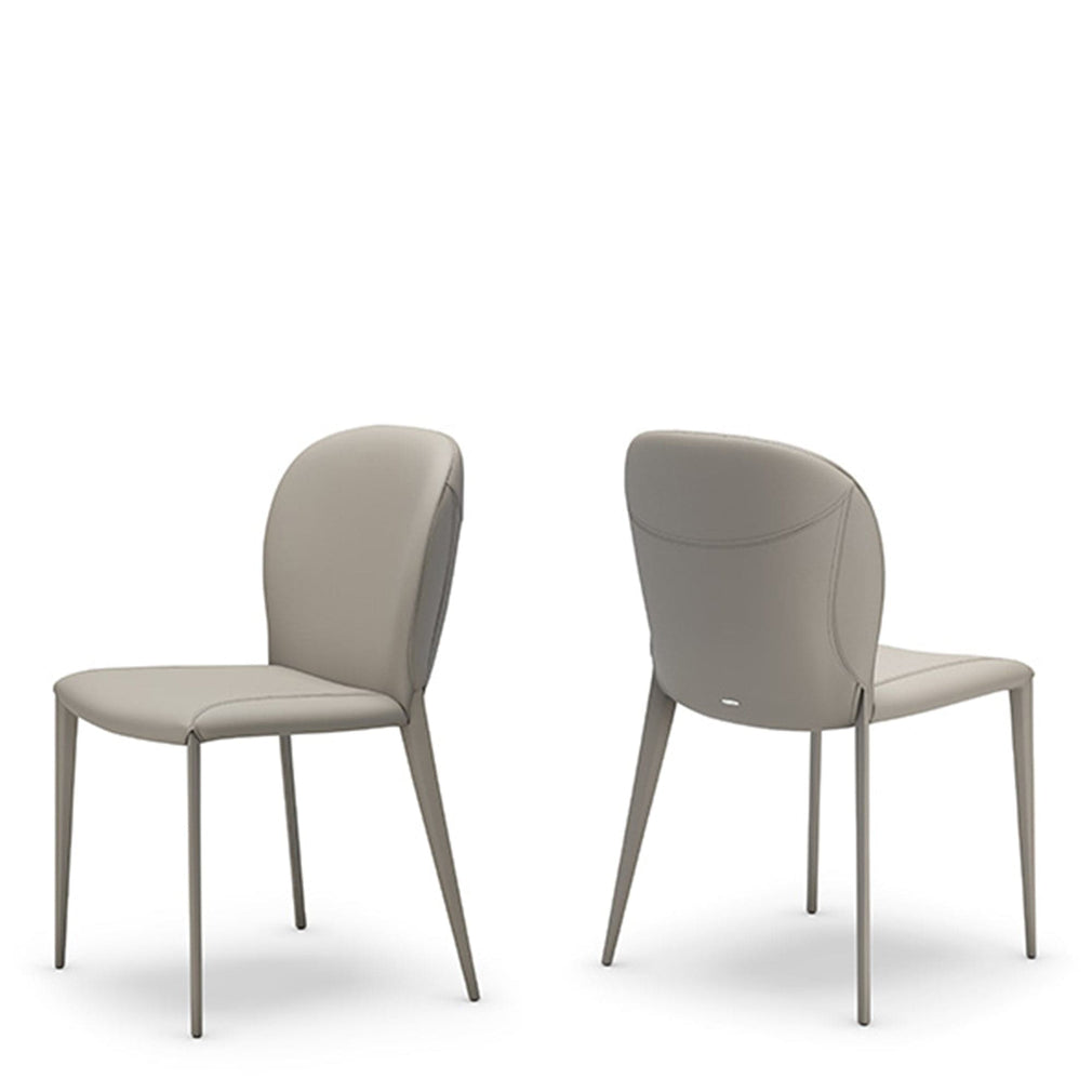 Nancy ML Chair With GFM11 Titanium frame In Synthetic Leather