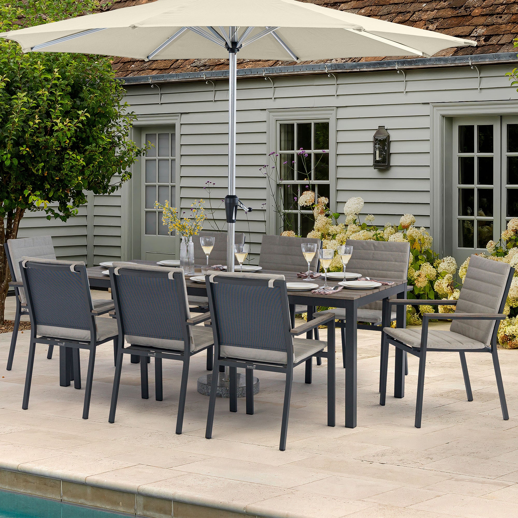 Buenavista - 8 Seat Rectangular Dining Set In Eco Fawn01