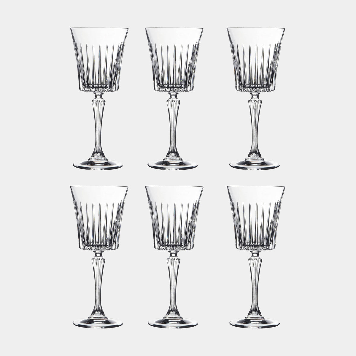 RCR Crystal Timeless - Wine Glasses, Set Of 6