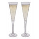 Dartington Sharon - Set of 2 Celebration Champagne Flutes
