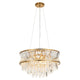 Lola Gold Crystal 9 Light Pendant