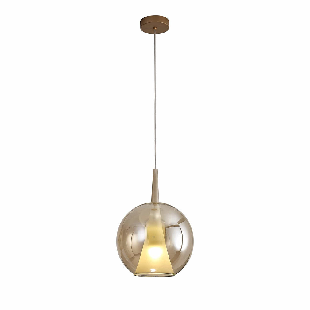 Elsa Glass Pendant Gold