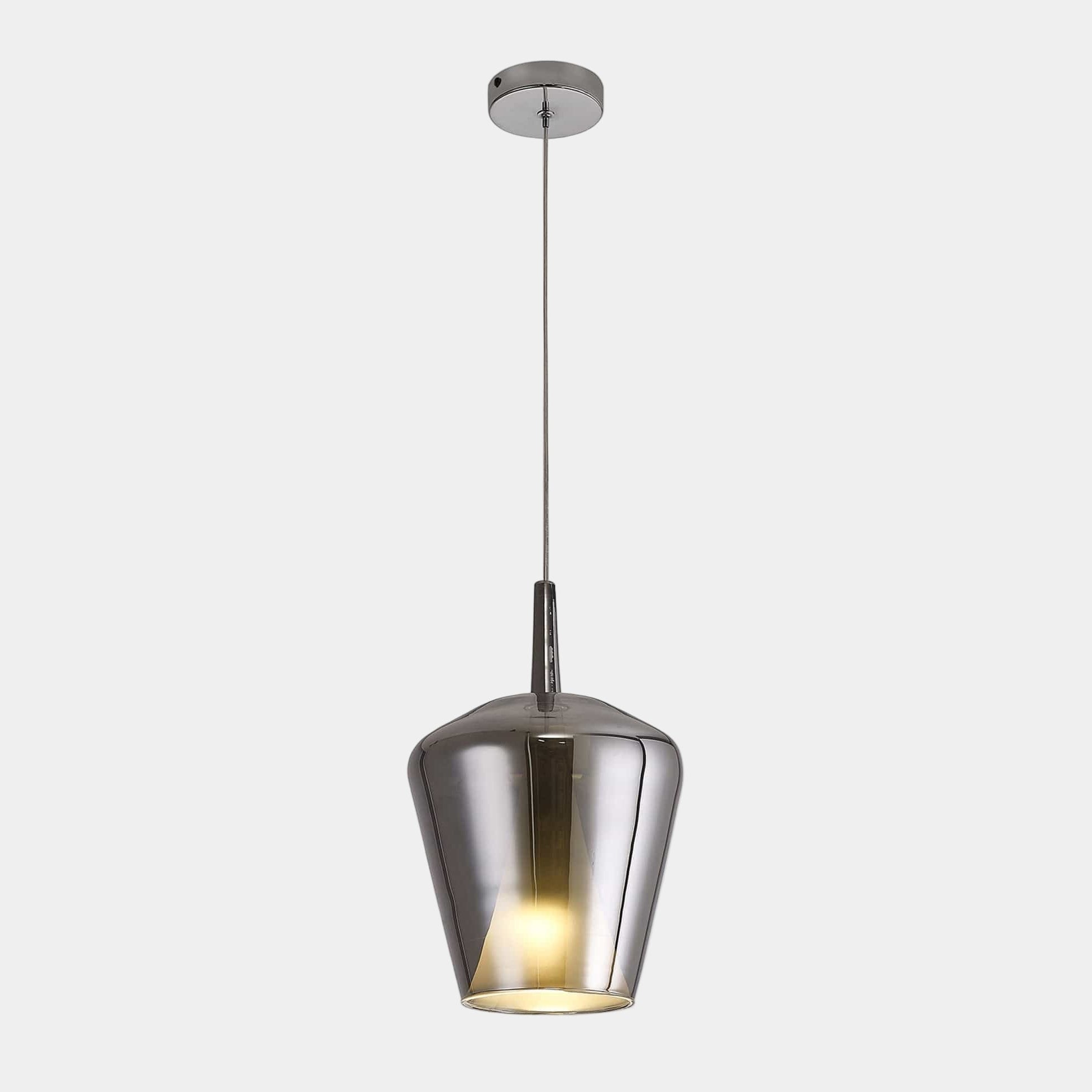 Jack Silver Glass - Pendant Ceiling Light