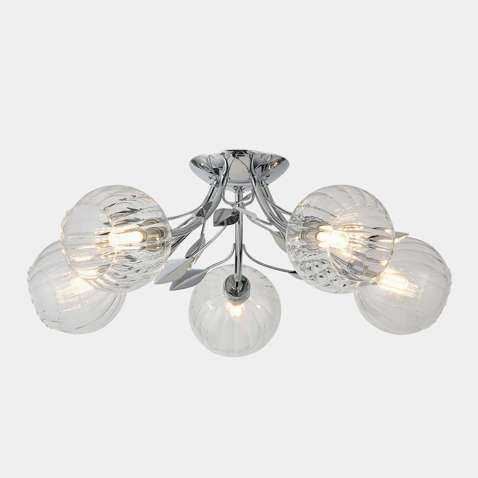 Mia Chrome - Ceiling Light