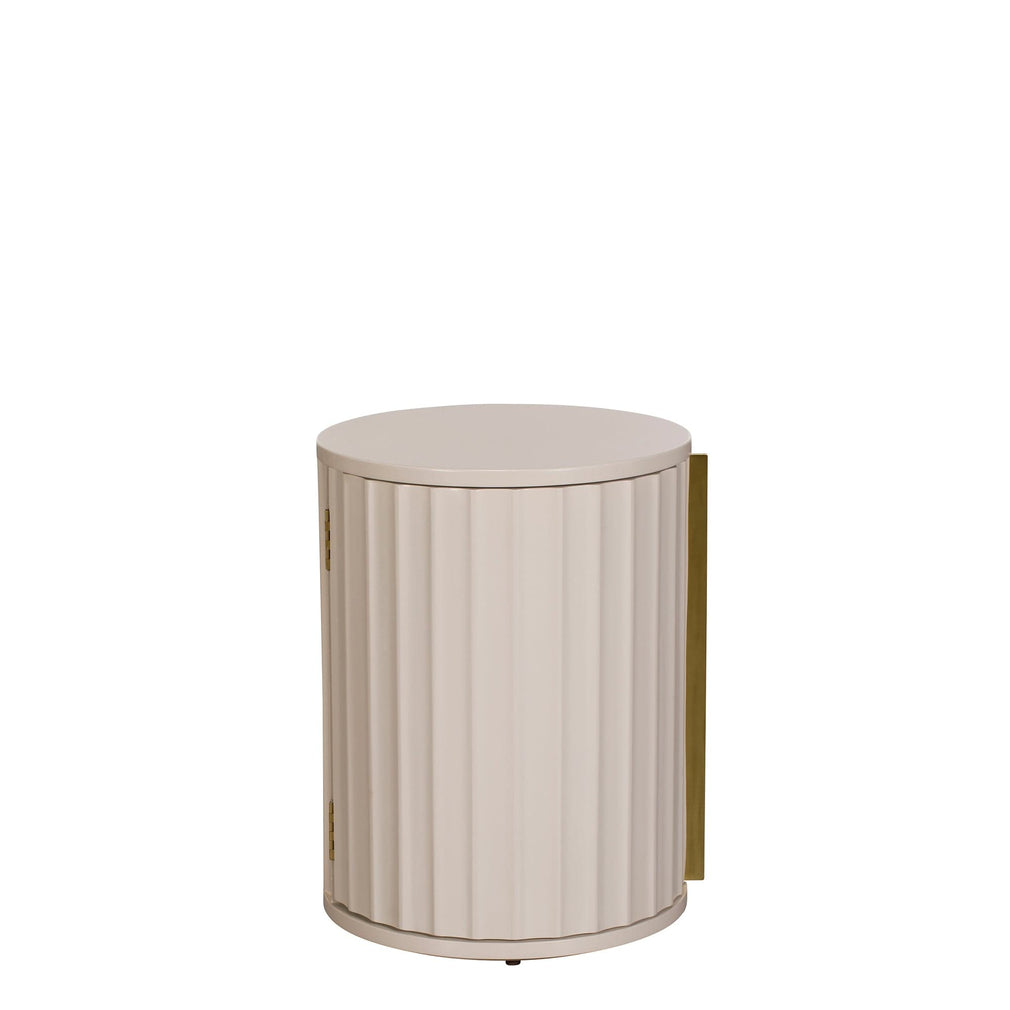 Lille - 1 Door LHF Bedside High Gloss Finish