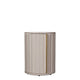 Lille - 1 Door LHF Bedside High Gloss Finish