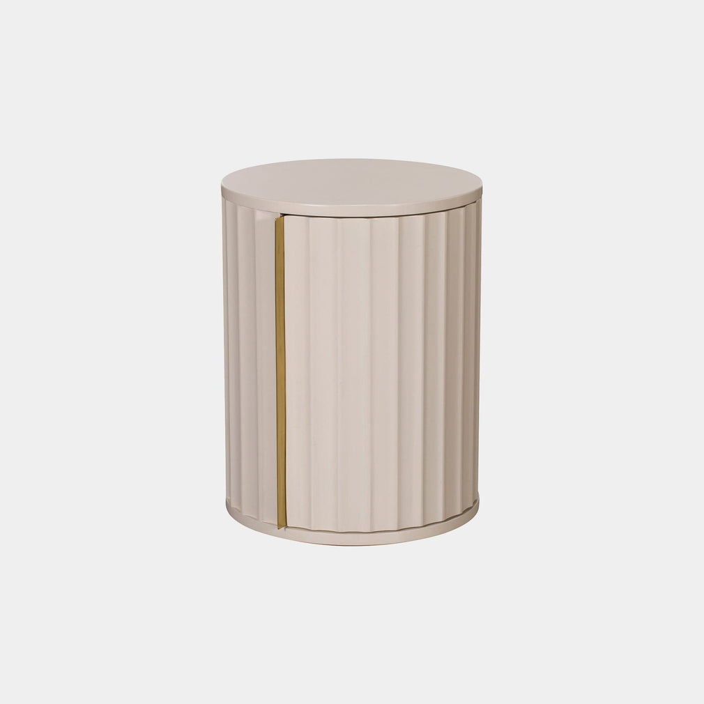 Lille - 1 Door RHF Bedside High Gloss Finish