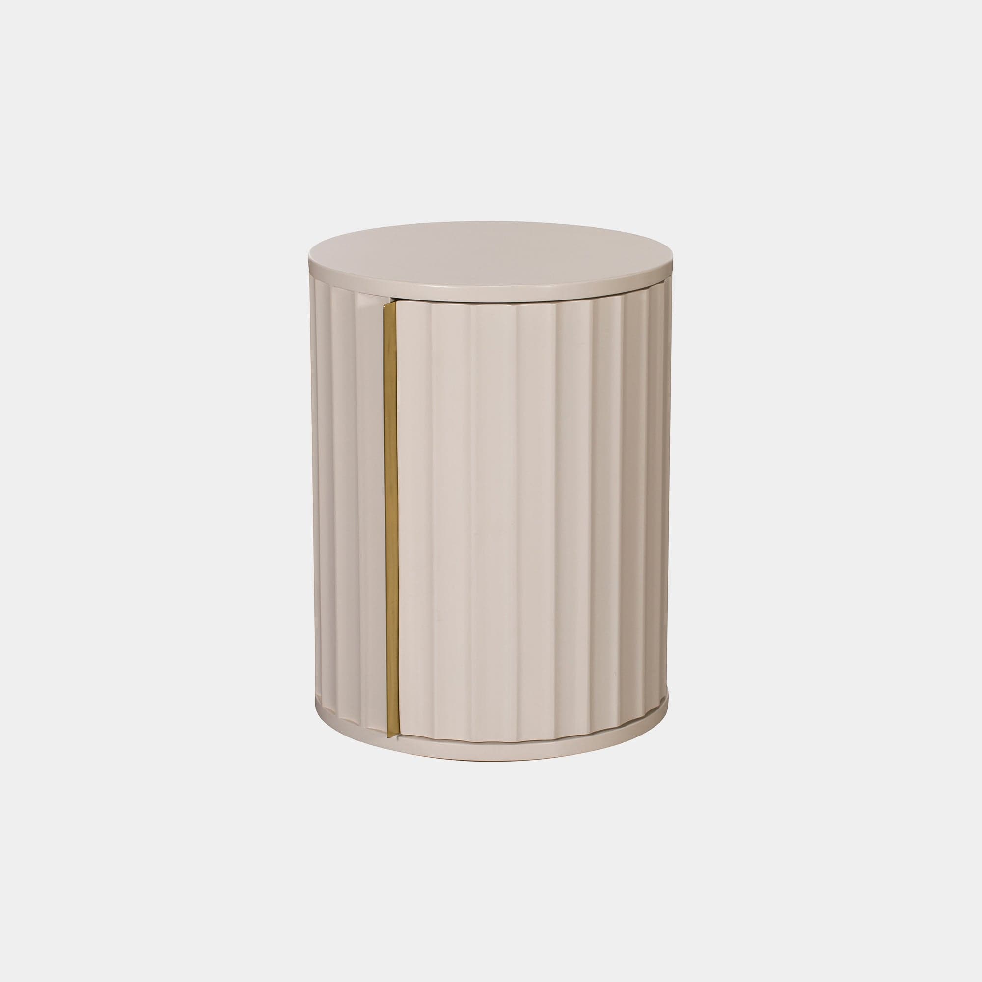 Lille - 1 Door RHF Bedside High Gloss Finish