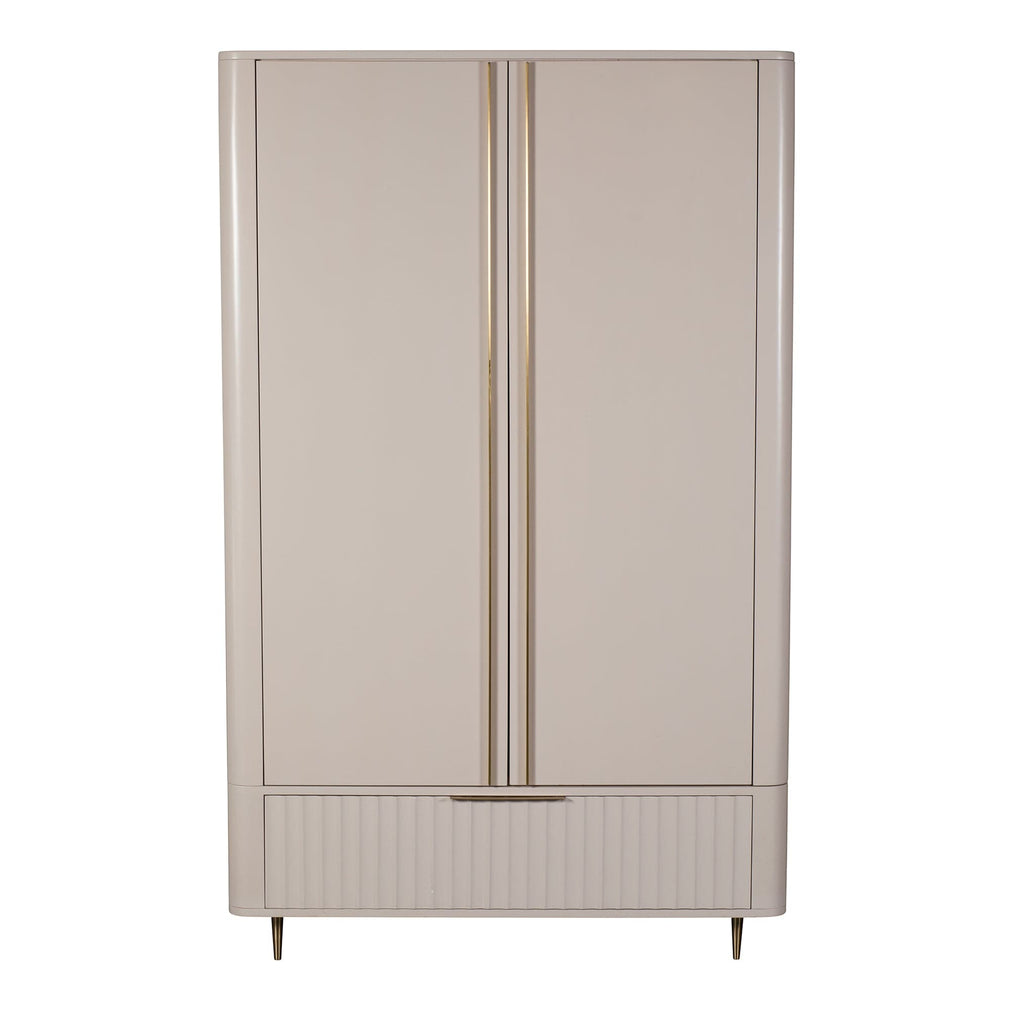 Lille - Double Wardrobe High Gloss Finish