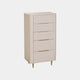 Lille - 5 Drawer Tall Chest High Gloss Finish