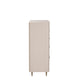 Lille - 5 Drawer Tall Chest High Gloss Finish