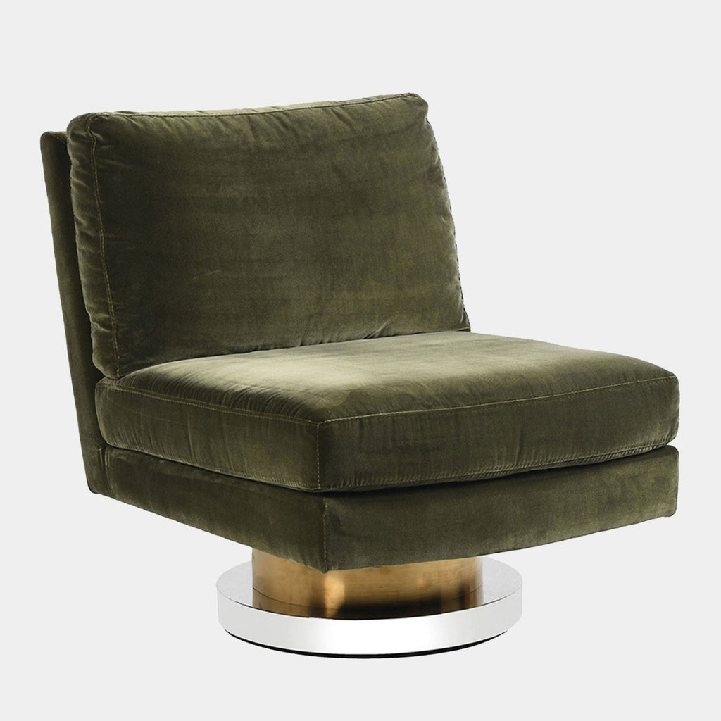 Peregrin Swivel Chair Forest Green