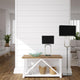 Aural Black Crystal Floor Lamp