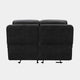 2  Seat Loveseat Power Recliner & Headrest In Fabric 27514+2193PU5W With USB Buttons