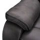 2  Seat Loveseat Power Recliner & Headrest In Fabric 27514+2193PU5W With USB Buttons