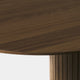 180cm Oval Dining Table In Smoked Oak Finish