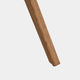 Swivel Dining Chair With 'C' E01 Oiled Oak Leg In Soleda 447 Latte Leather