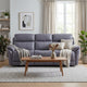 Nexus - 3 Seat 2 Power Recliner Sofa, Leather