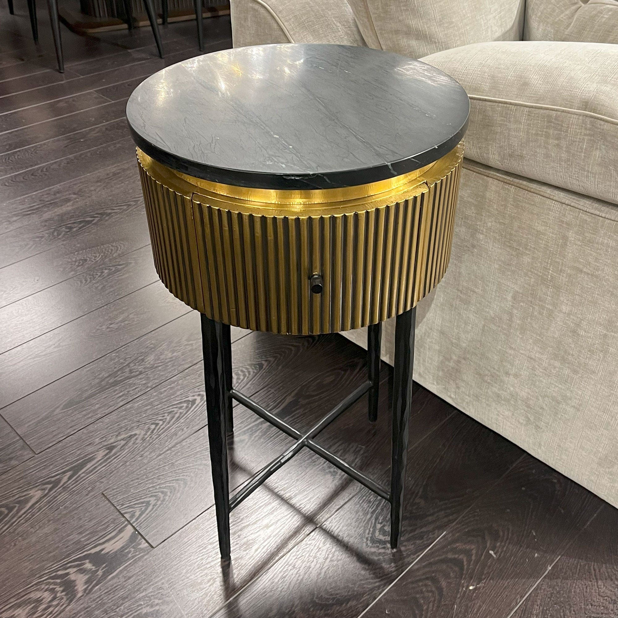 Braxton 40cm Side Table With Drawer