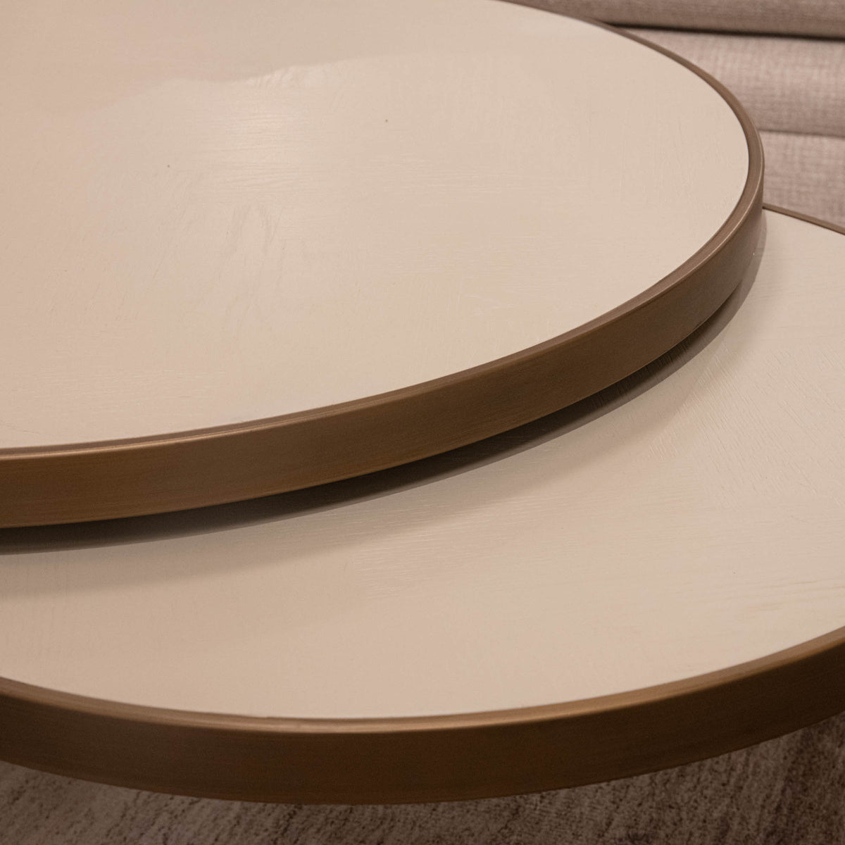 Mirabel - Oak Coffee Tables, Set Of 2 - Item as Pictured
