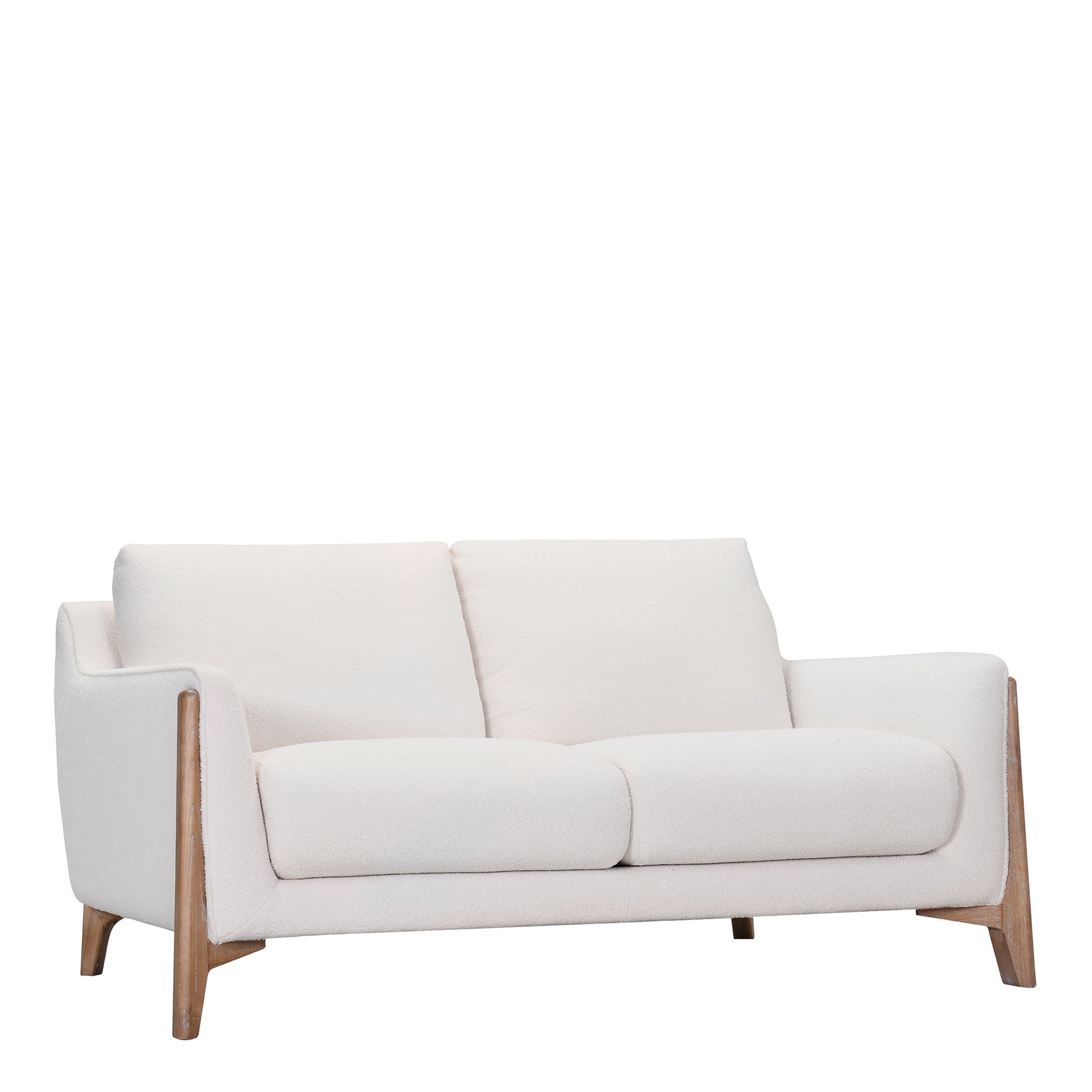 2.5 Seat Sofa In Fabric Grade BSF30  With Weathered Birch Leg