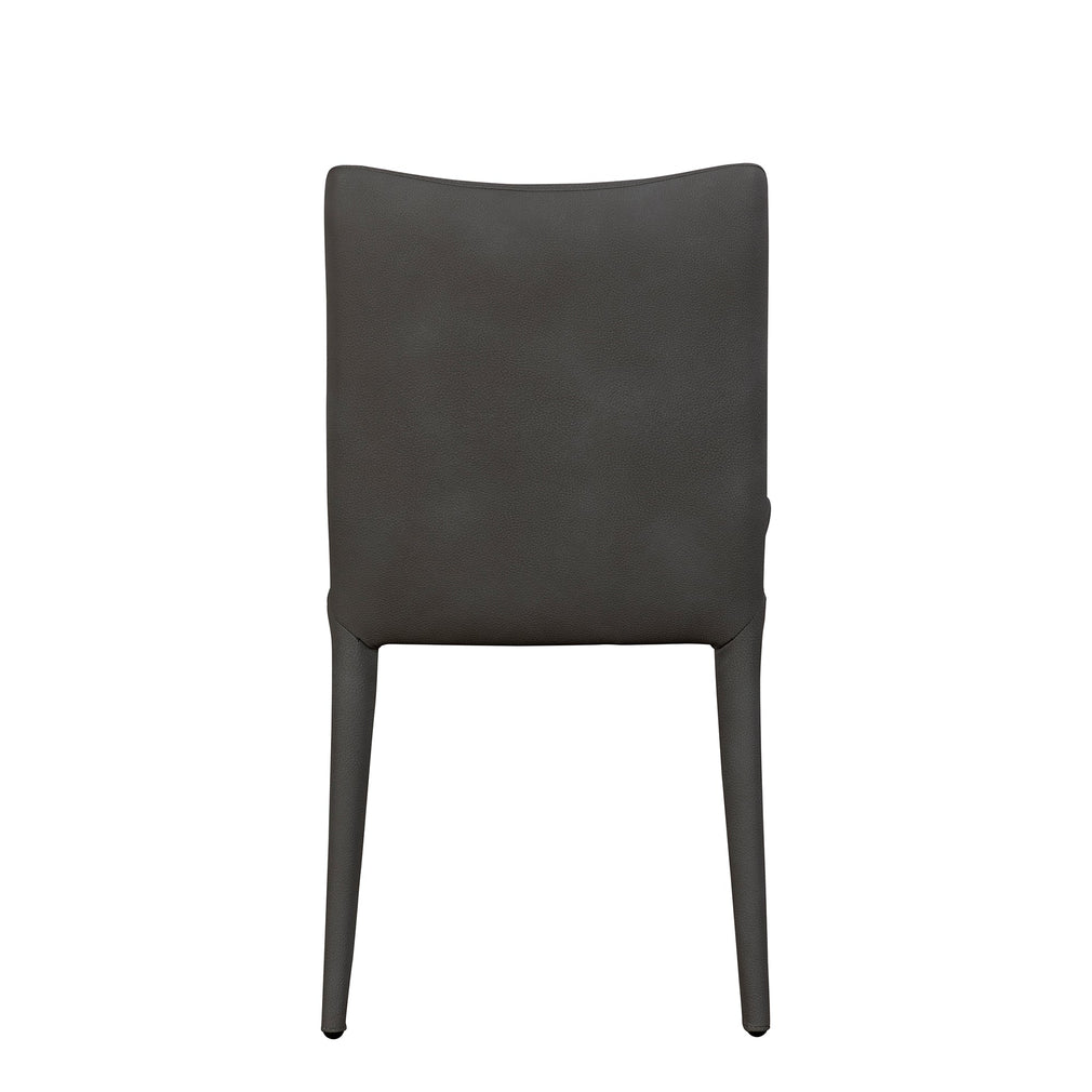 Archie - Dining Chair In PU Dark Grey