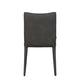 Archie - Dining Chair In PU Dark Grey