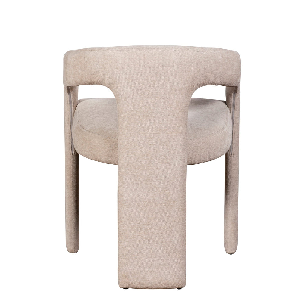 Austin - Dining Chair In Taupe Fabric