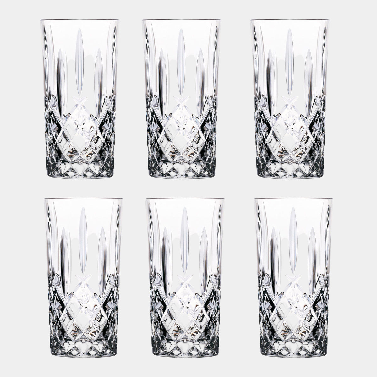 RCR Crystal Orchestra - Highball Tumblers, Set of 6
