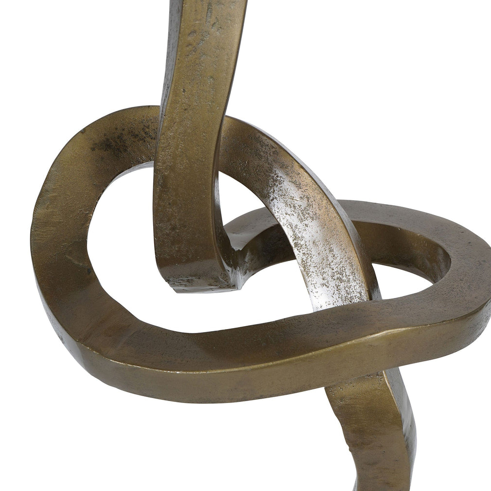 Charlie - Brass Sculpture
