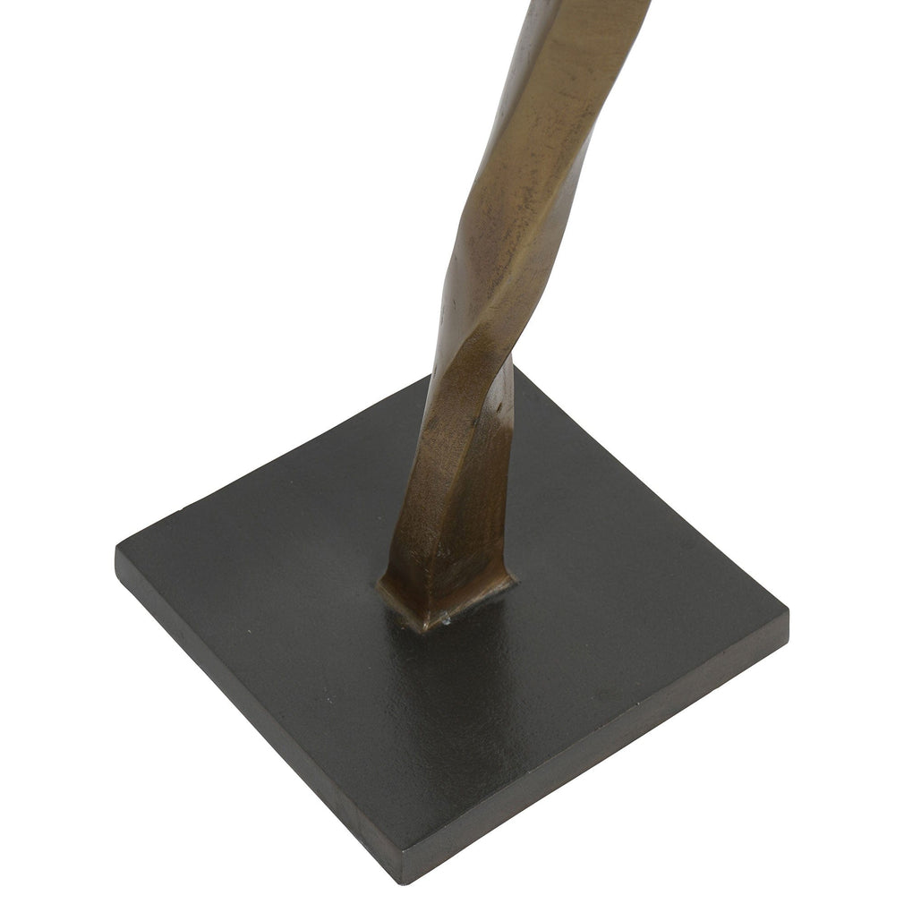 Charlie - Brass Sculpture