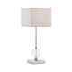 Ruby - Grey Crystal Table Lamp