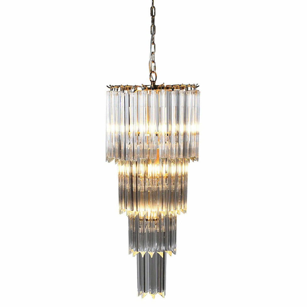 Chantelle - Gold Tiered Chandelier
