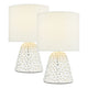 Dotty - Ceramic Table Lamp Twin Pack